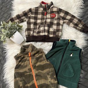 6 mo. jacket & 2 vests [3L]